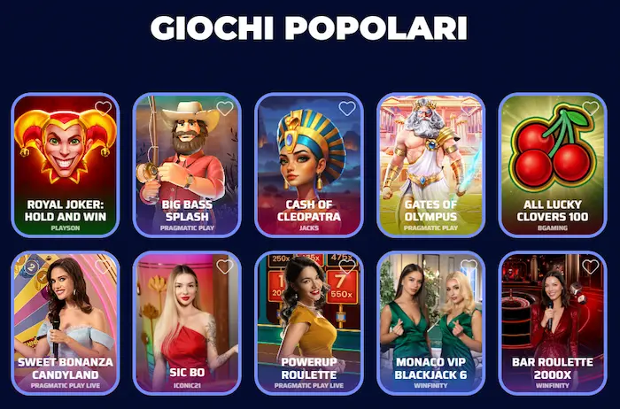 Magnetic Slots Casino giochi
