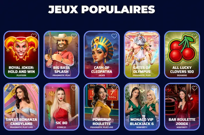 Magnetic Slots Casino jeux